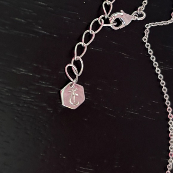 Swarovski Necklace Touchstone Crystal Tri-Color Necklace Gold/Silver 3 Rings - Picture 7 of 9